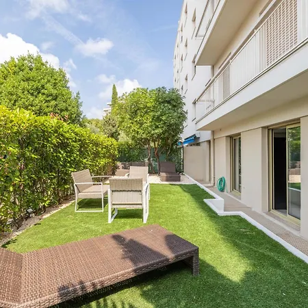 Sur Mer, 1 Bedroom With Garden-air Conditioning-wifi Daire *
